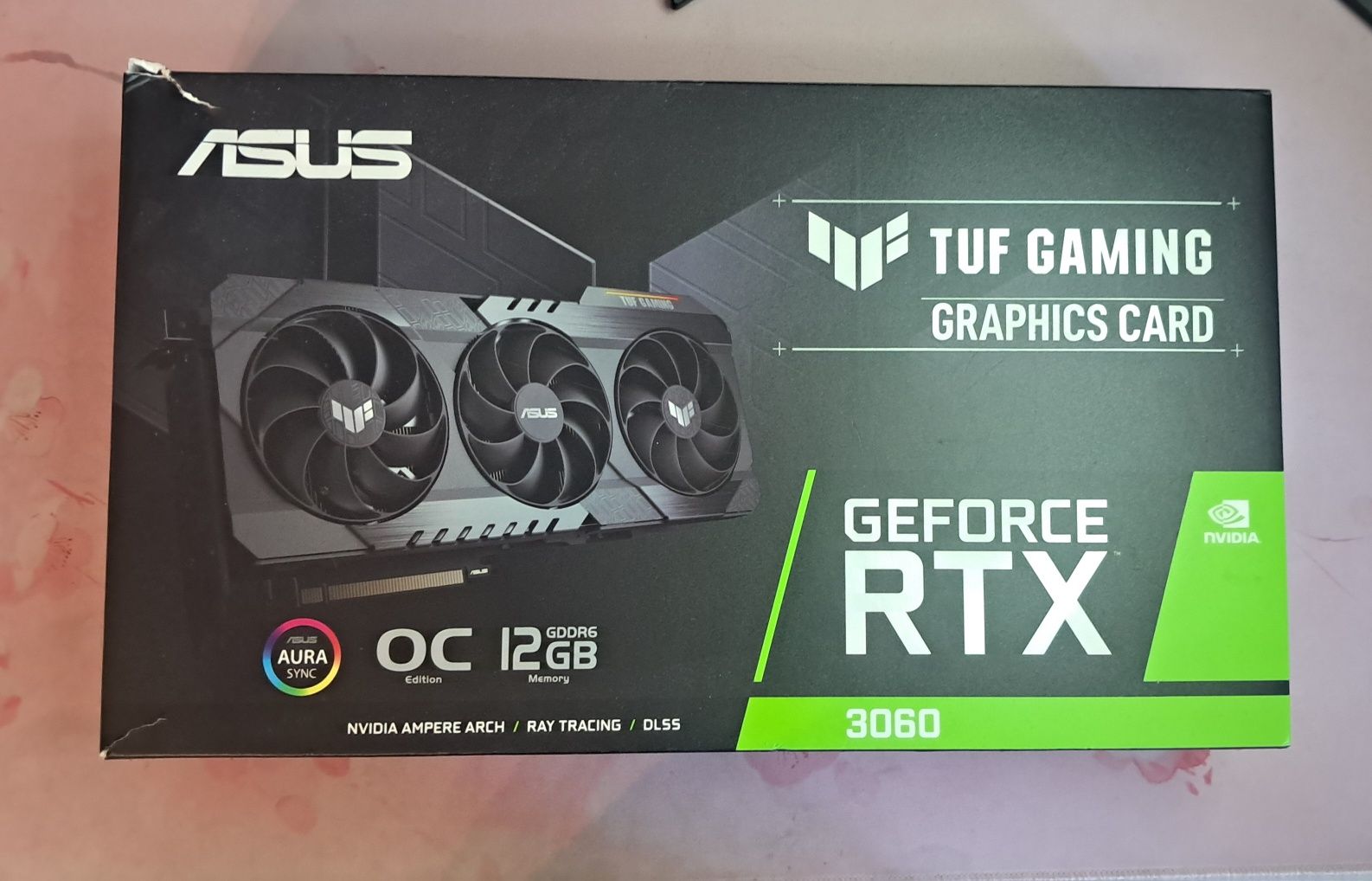 ASUS TUF Gaming GeForce RTX 3060 OC Edition 12GB GDDR6