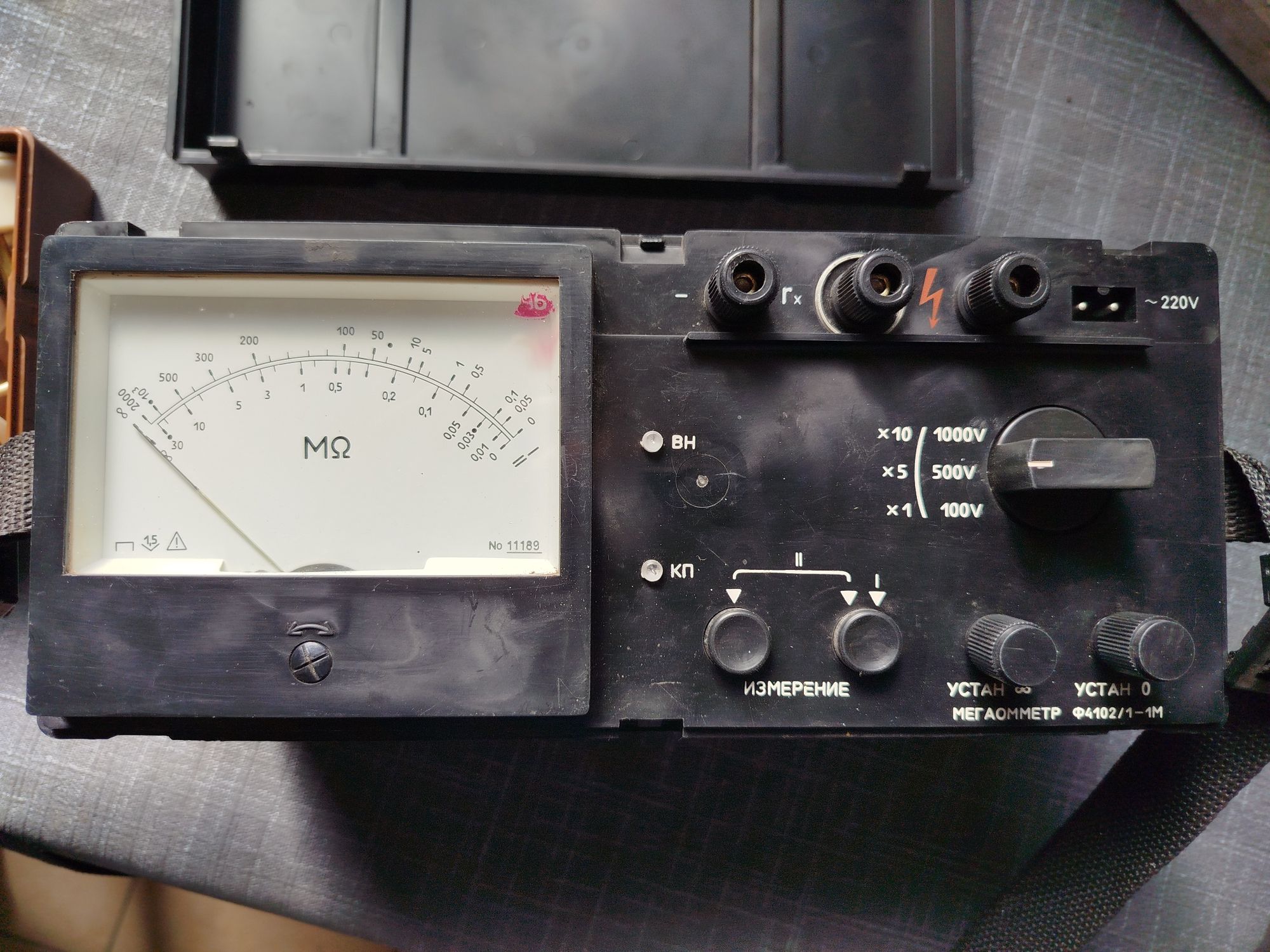 Мегаомметр Ф 4102/1- 1М
