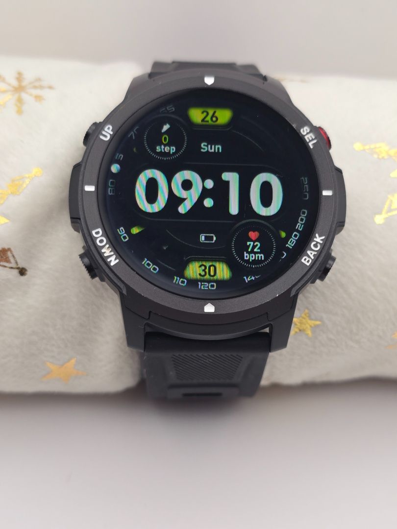 ++ Inteligentny zegarek S52 muzyka Bluetooth 1,43 cala ++