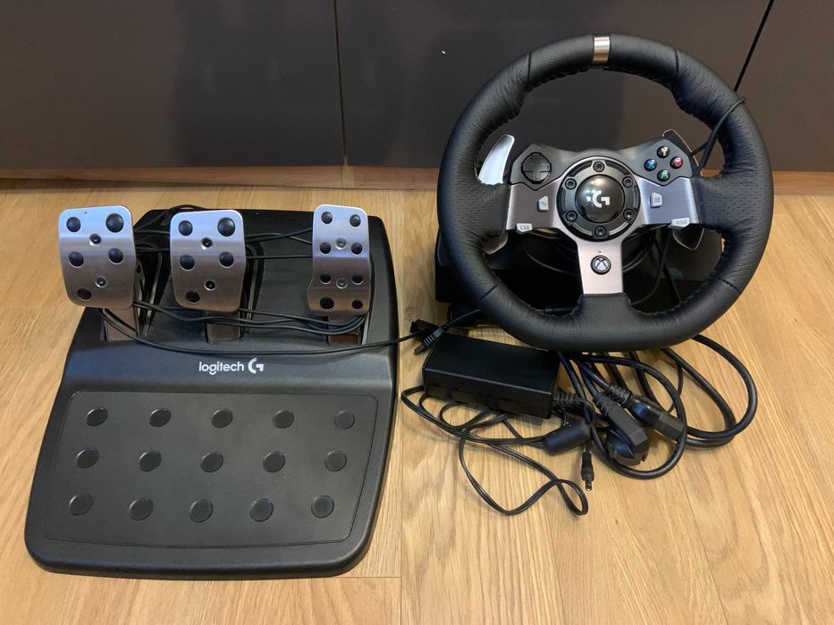 Игровий руль Logitech G920 PC/Xbox (thrustmaster) відео/тести g923