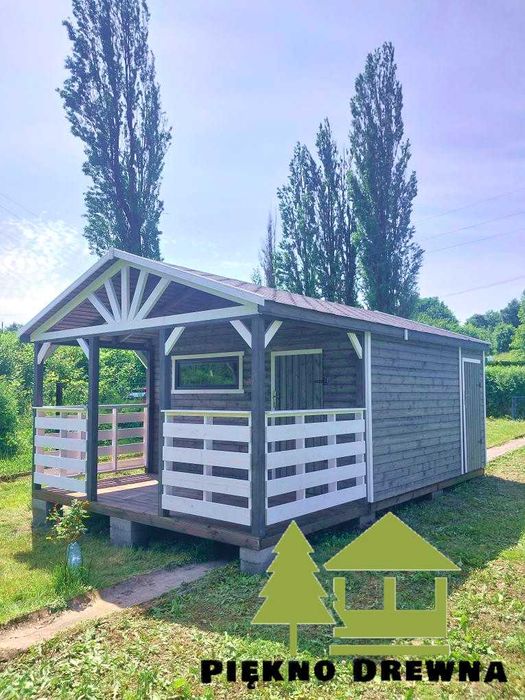 Domek letniskowy "Arek" 6mx4m  SZYBKA REALIZACJA