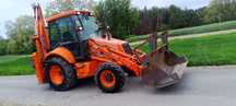 Koparko ladowarka Fiat Hitachi FB 110 New Holland Ford Case sprowadzon
