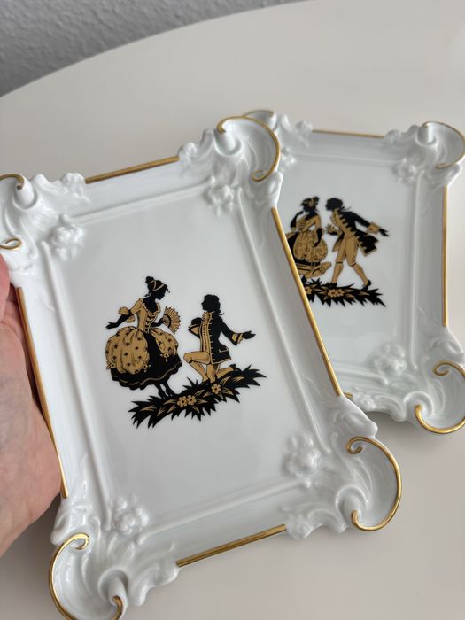 Obrazki porcelanowe Furstenberg ankt miłosny porcelana