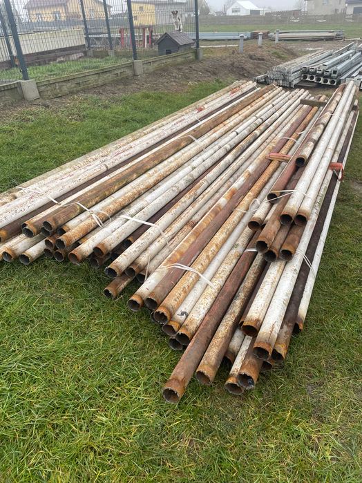 Ceownik 40x40x2 pół zamknięty ocynk 8-9m łaty dachowe profil wiaty