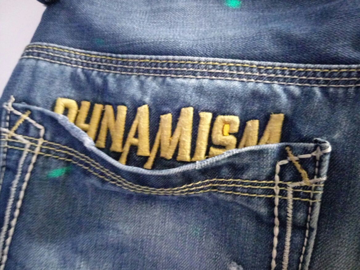 Męskie spodnie jeansowe Dynamism rozm.