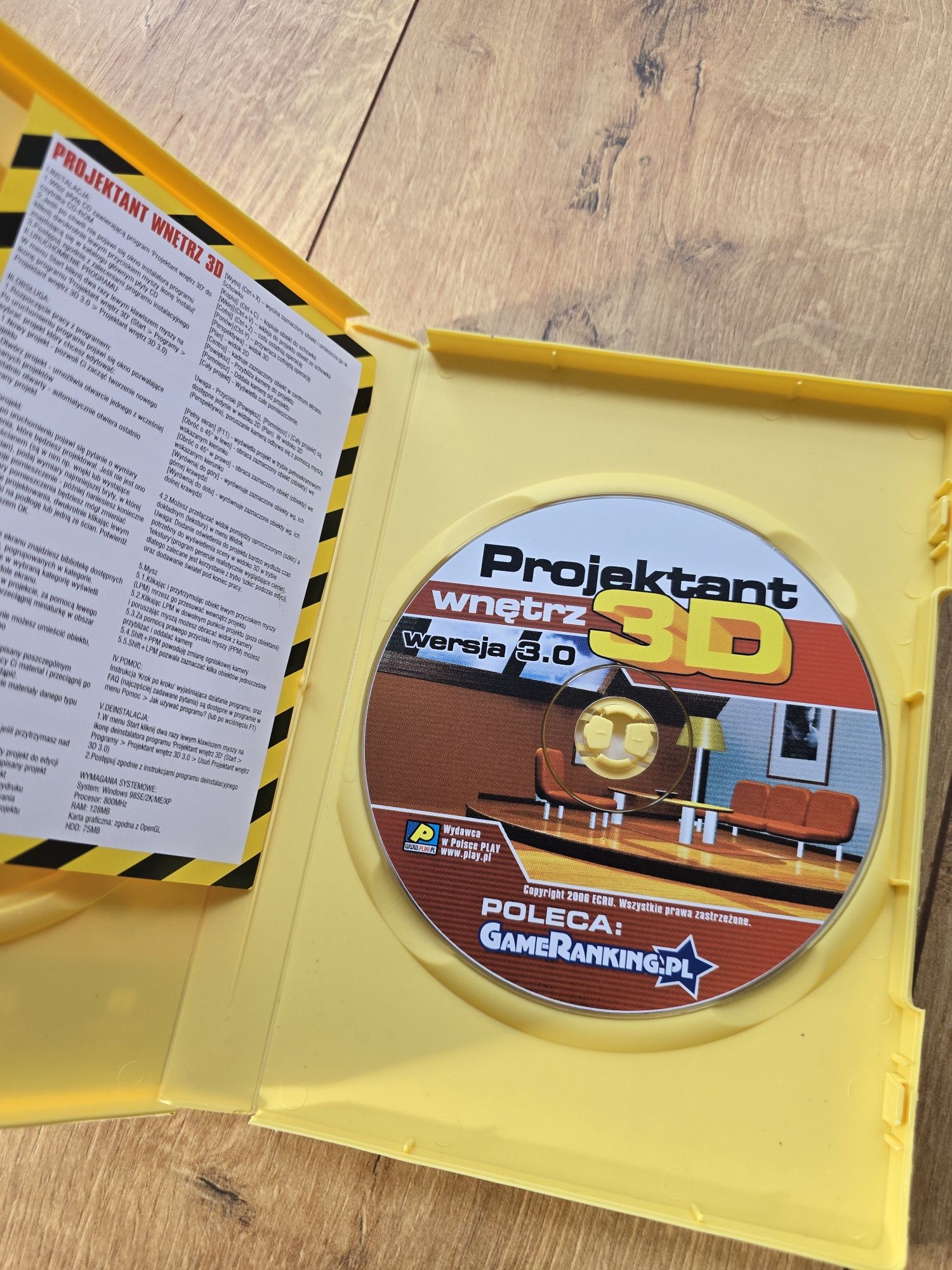 Projektant 3D, program