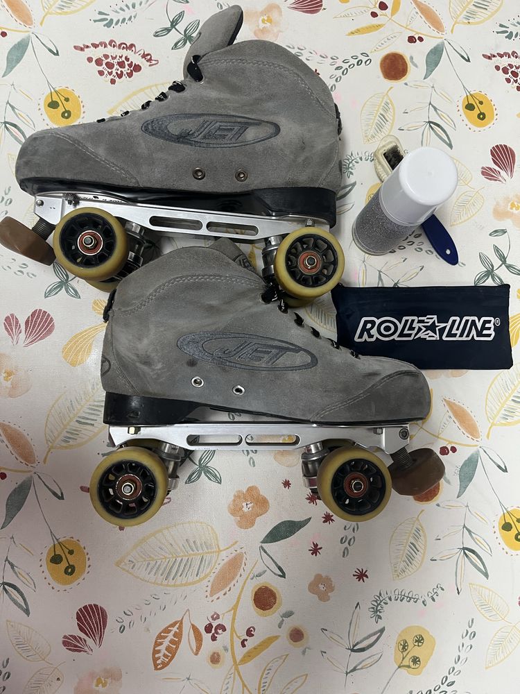 Patins de Hóquei Roll Line Mistral - Alta Qualidade e Excelente Estado