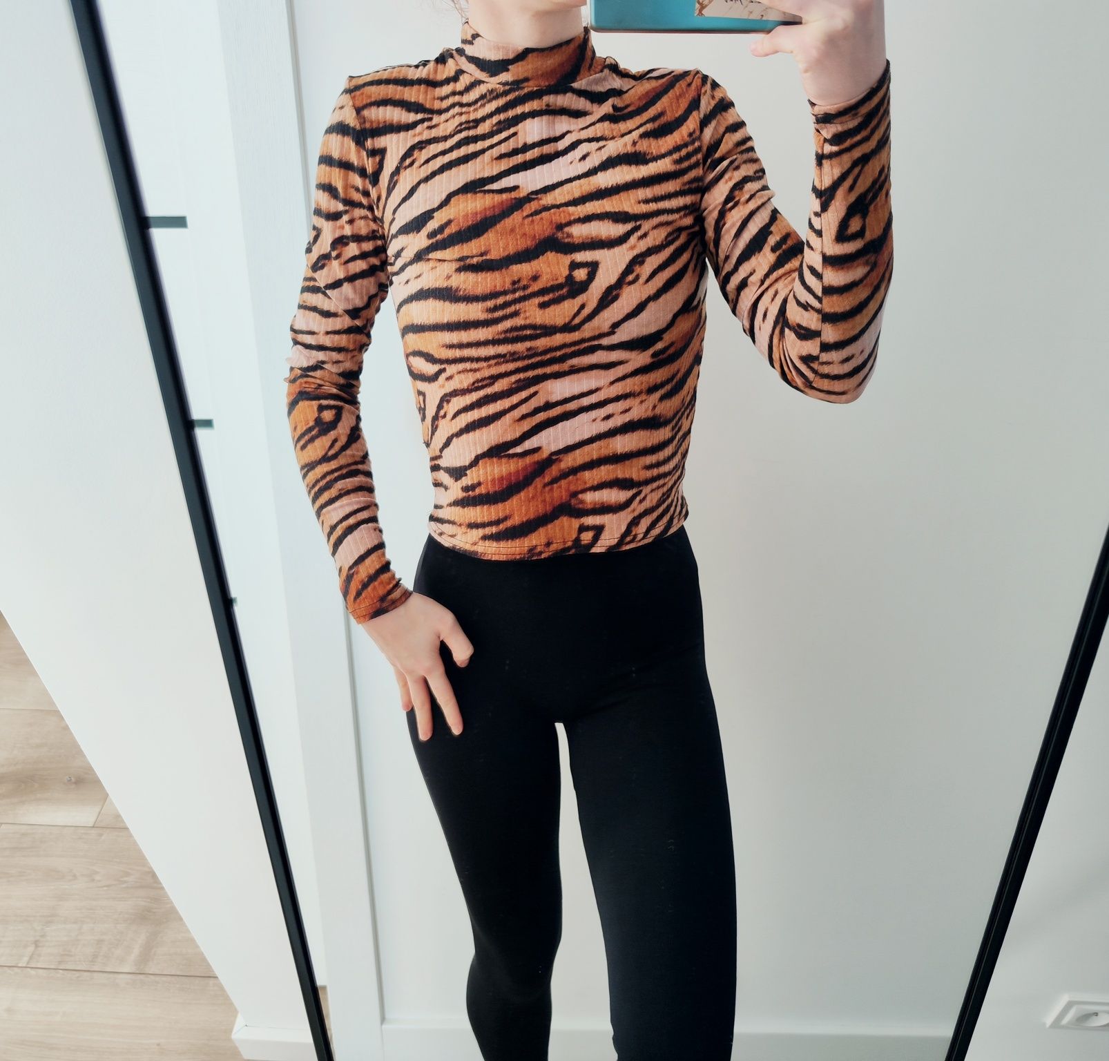 Bluzeczka panterka Zara