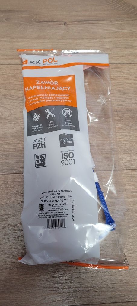 zawór napełniający do wc