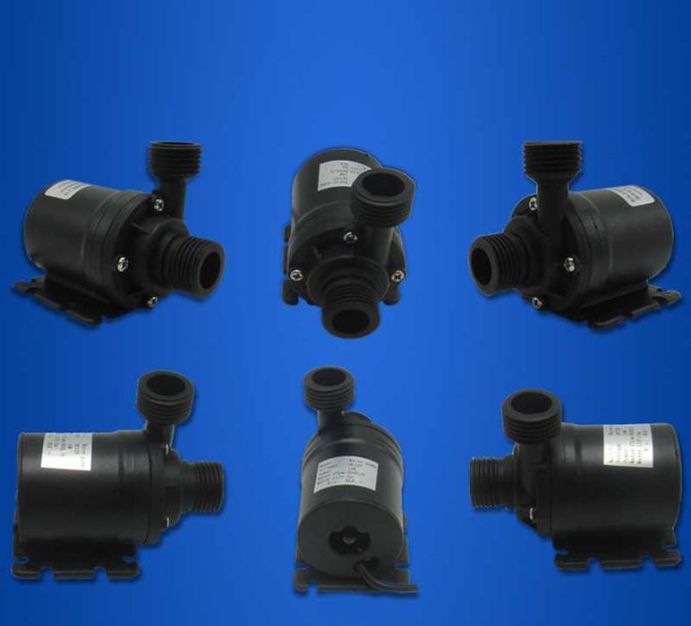 Mini bomba de água elétrica 12v 22w 800L/h 13L/min caravana tanque NOV