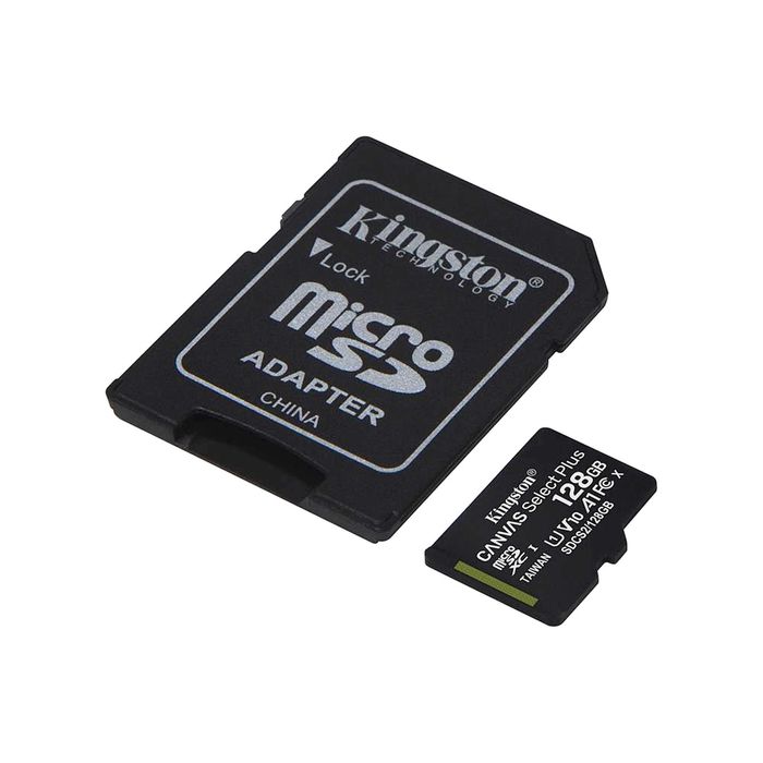 Karta pamięci MICROSD KINGSTON 128GB + adapter