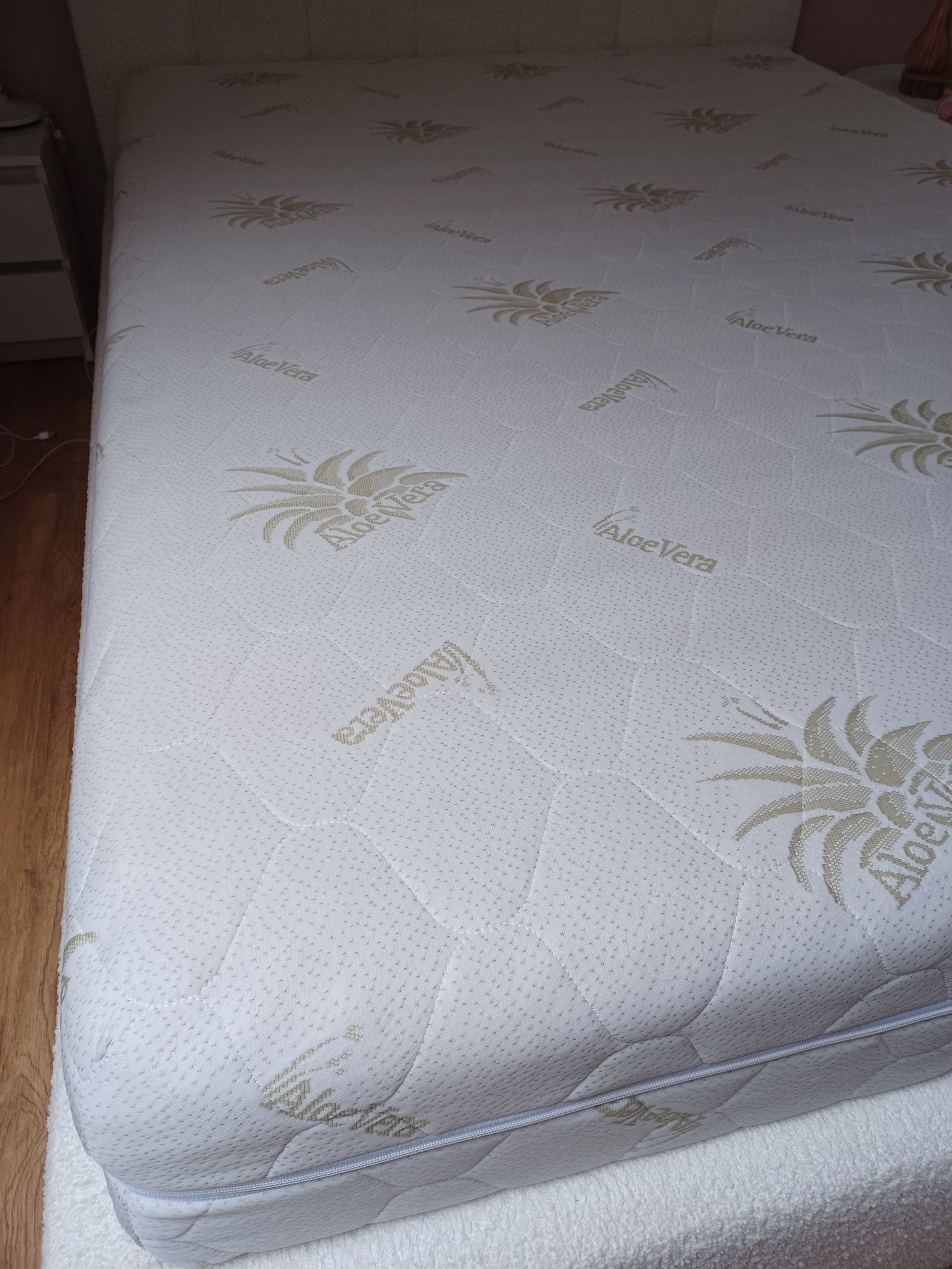 Materac sprężynowy Aloe Vera dwustronny
