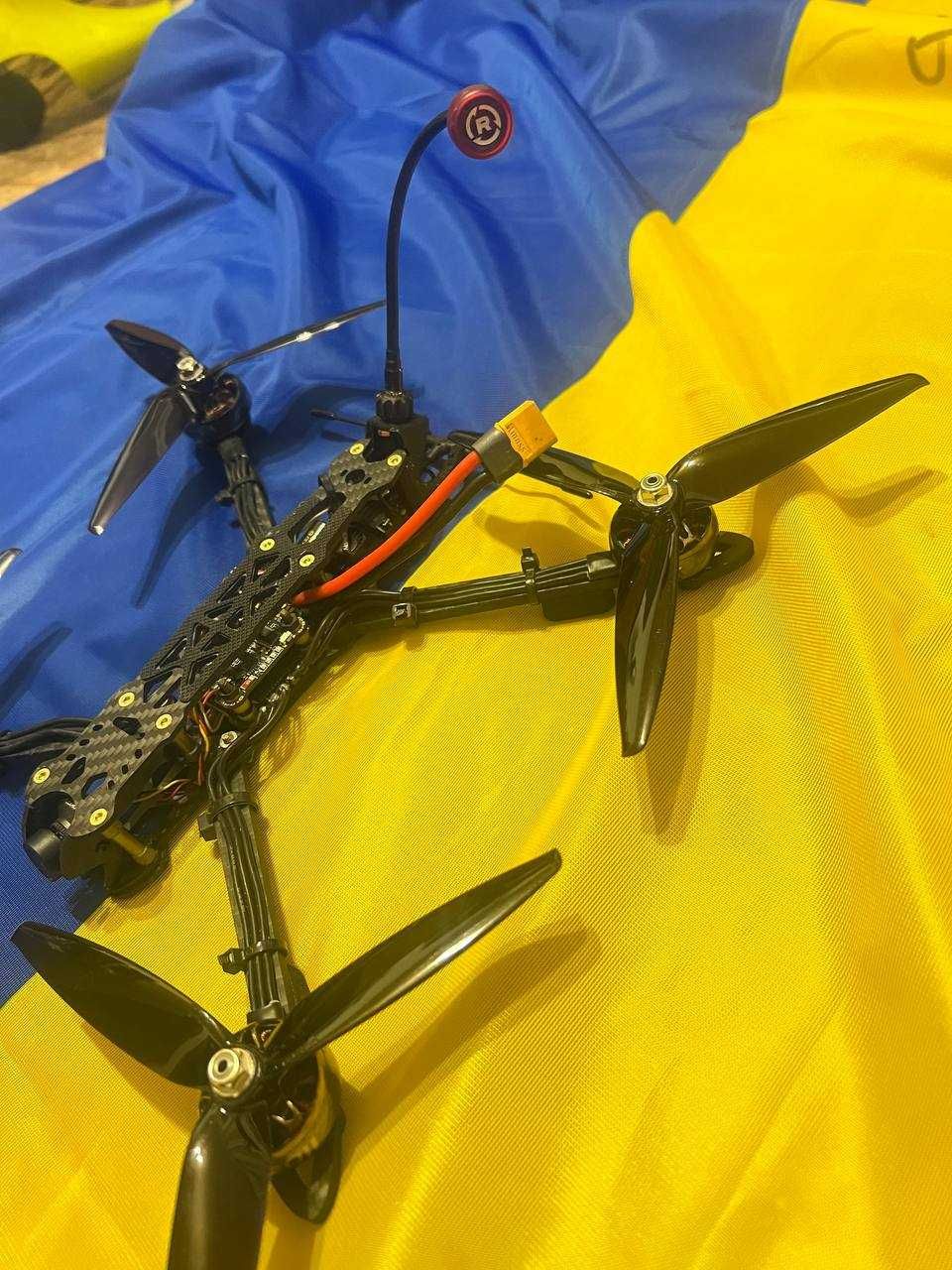 дрон ELRS 915 FPV mark 7 дюймів.протестований та налаштований, готовий
