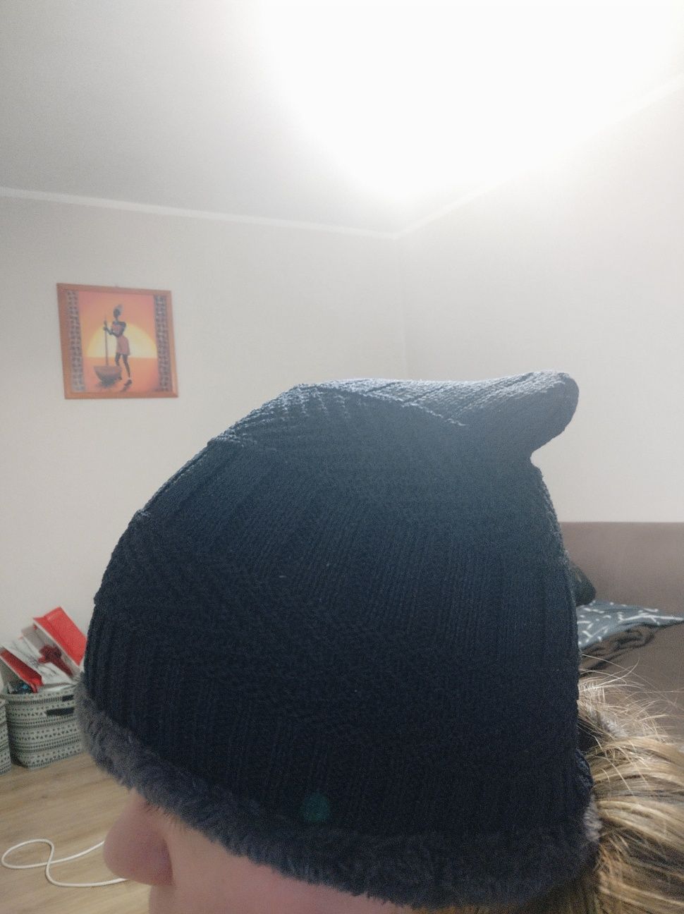 Ciepłą zimowa czapka unisex