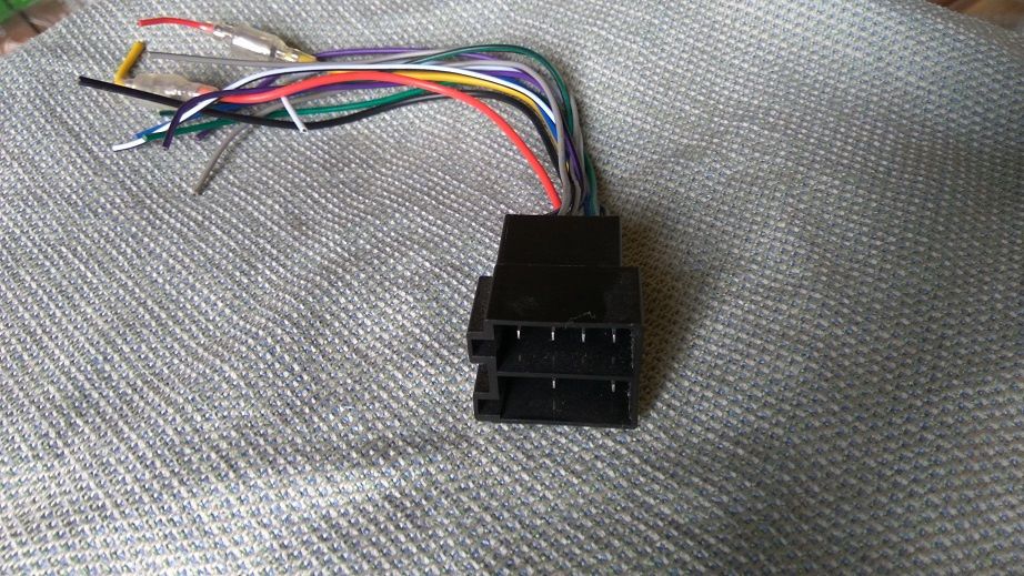 DIN разъем коннектор штекер проводка для автомагнитолы
