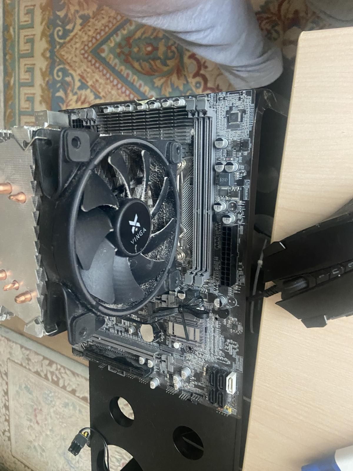 Материнская плата Huanan X97Z + Xeon + 8RAM