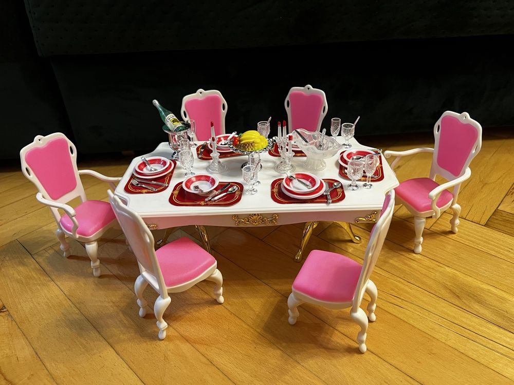 мебель для кукол Барби Монстер Хай Пони млп mlp стол стул
