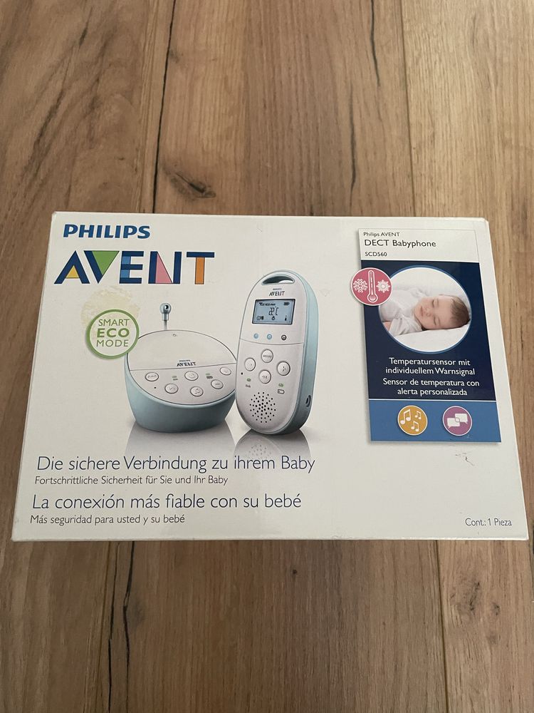 Niania rlektroniczna z lampką Philips Avent SCD560 nowa