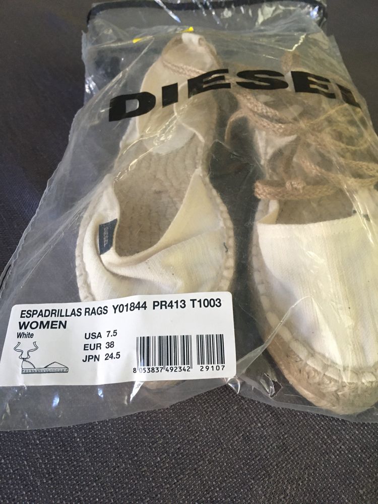 Espadryle damskie Diesel 38