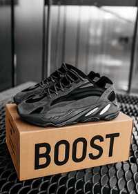 Кросівки чоловічі Adidas Yeezy Boost 700v2 Black 36-45