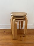 3 Bancos IKEA Frosta vintage
