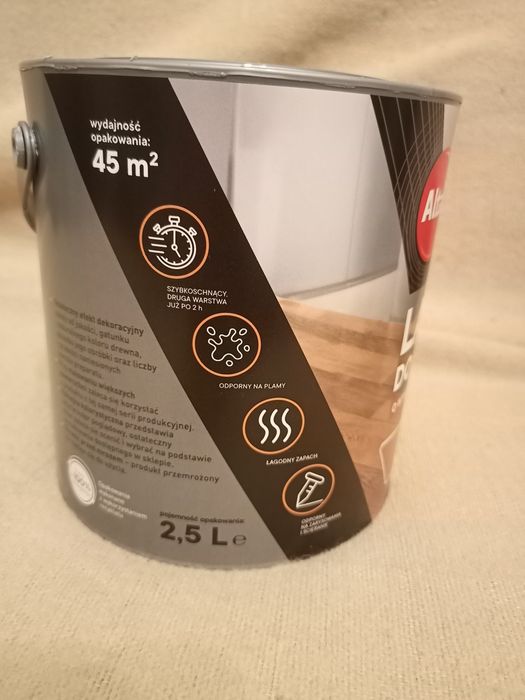 Lakier Do Podłóg ALTAX kolor Brąz puszka 2,5 litra WARTO !!