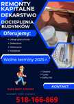 Remonty, wykończenia wnętrz, docieplanie budynków, glazura, terakota,