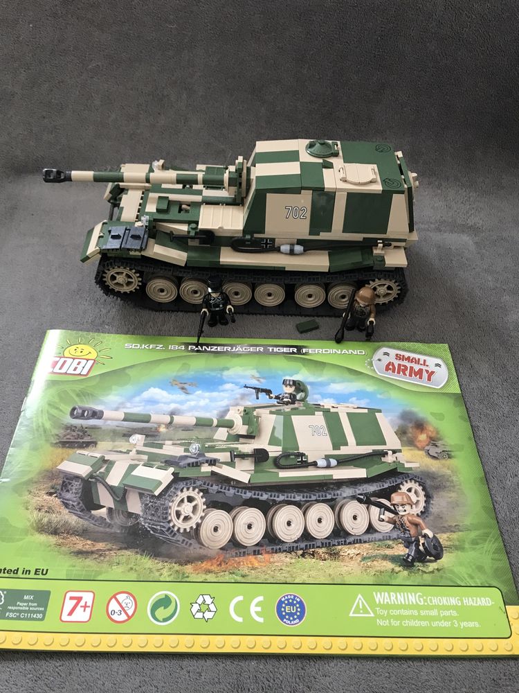 Klocki cobi czołg Ferdinand cobi169