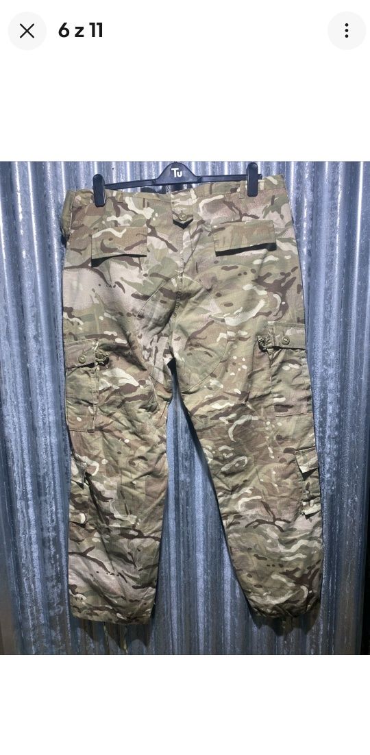 Spodnie na ryby lub do lasu Highlander HMTC Multicam  106cm w pasie