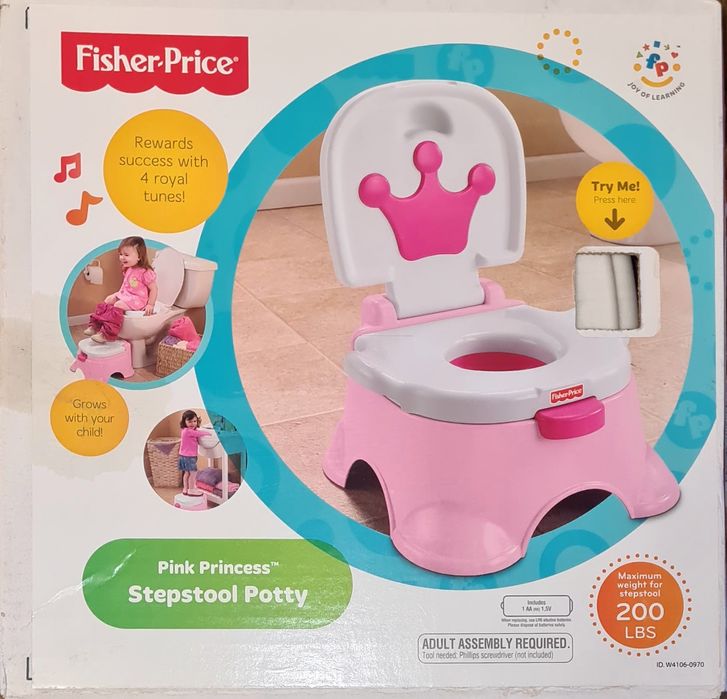 Горщик Королівський музичний Fisher Price Pink Princes.