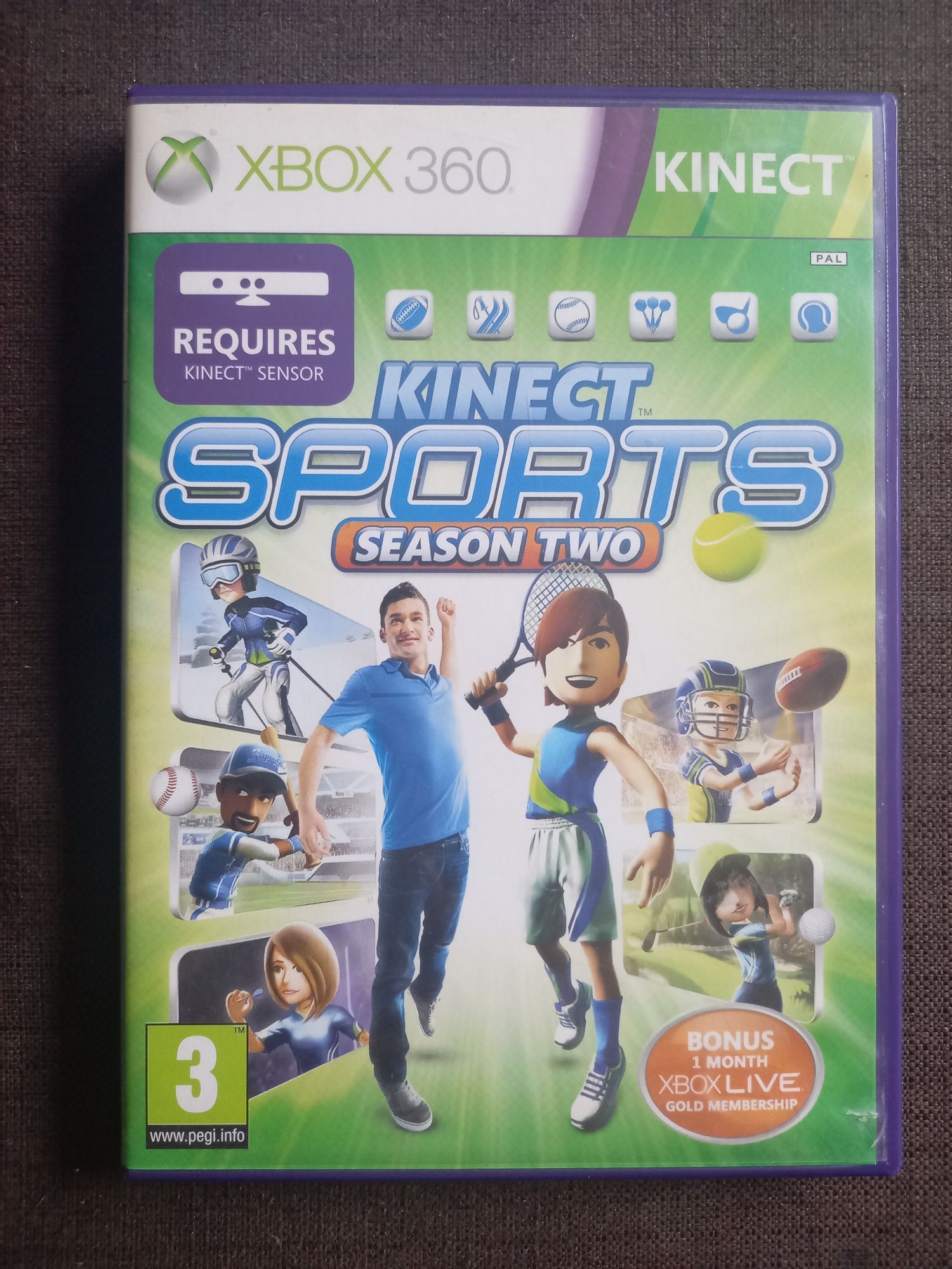 Gra Kinect Sports sezon 2 na konsolę xbox 360 kinect Sport cz.2