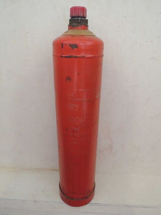 Туристический газовый баллон 1 литр, СССР