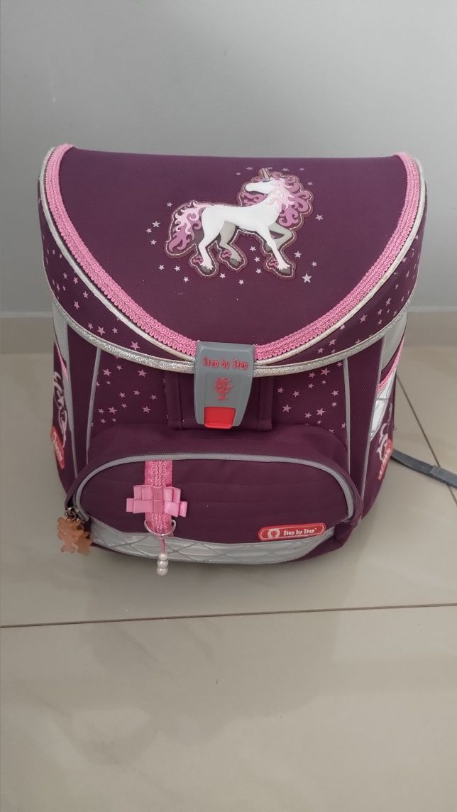 Tornister, plecak do szkoły Hama Step by Step Unicorn