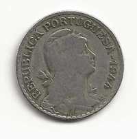 Moeda de 1$00 PTE de 1944, Republica portuguesa RARA