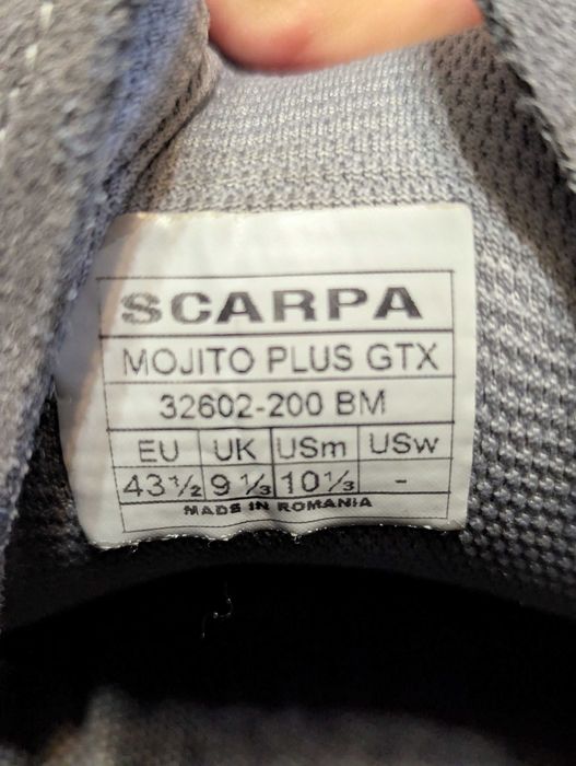 Buty Scarpa Mojito Plus GTX 43.5 EUR