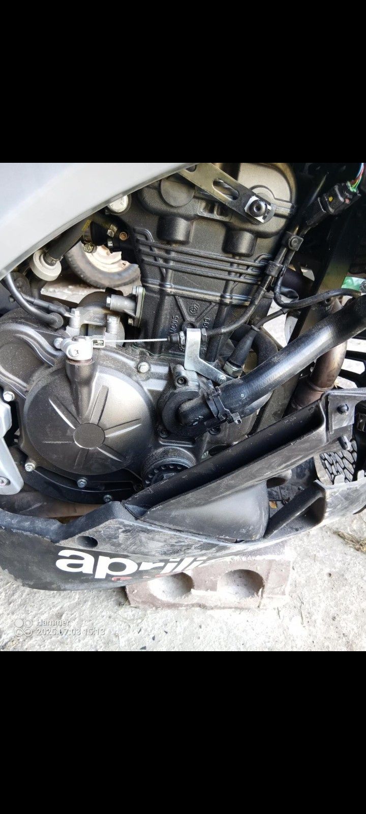 Aprilia Rs125 uszkodzony 2021r