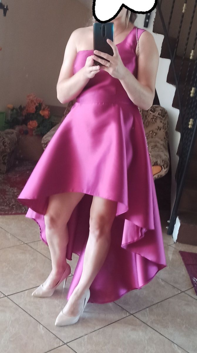 Fioletowa sukienka 38