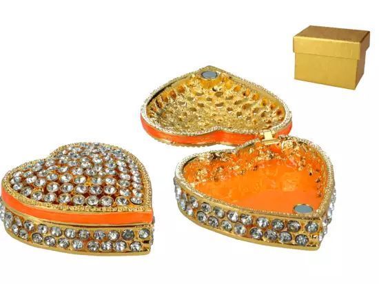 Kasetka metalowa -  serce