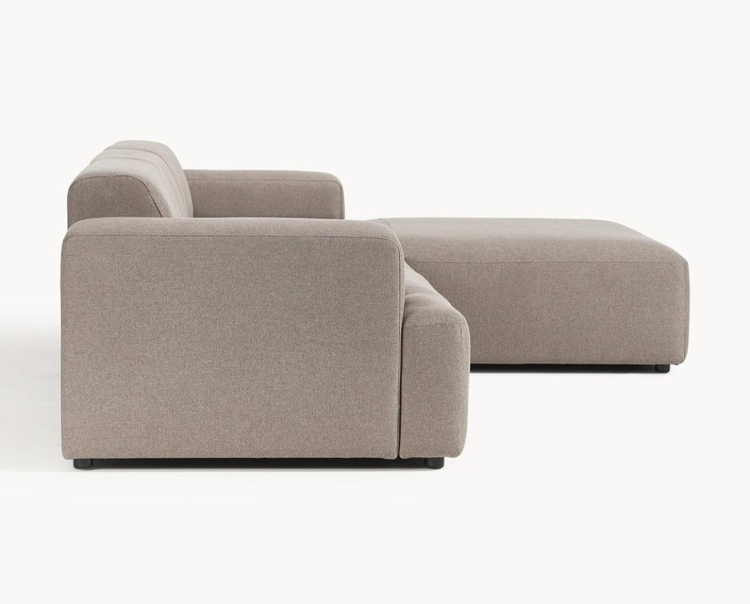 Sofa narożna Melva 4-osobowa Westwing Collection