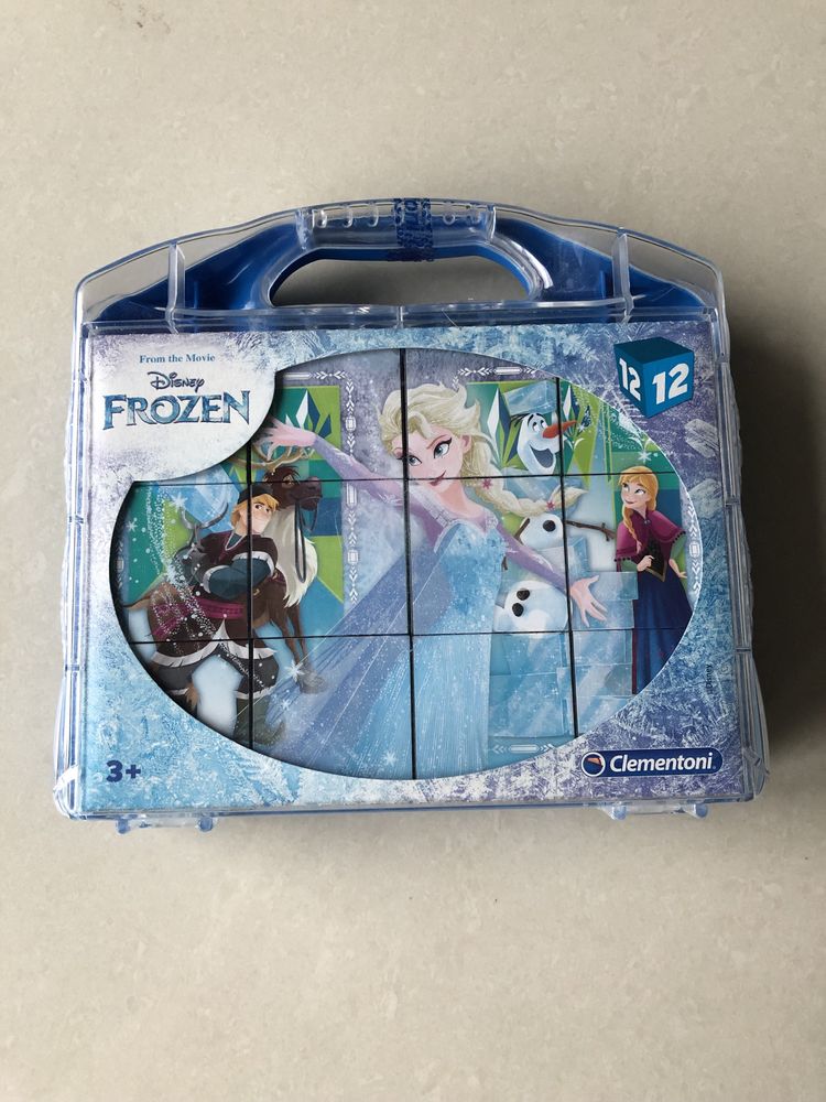 puzzle kostki 6 obrazków Disney Frozen