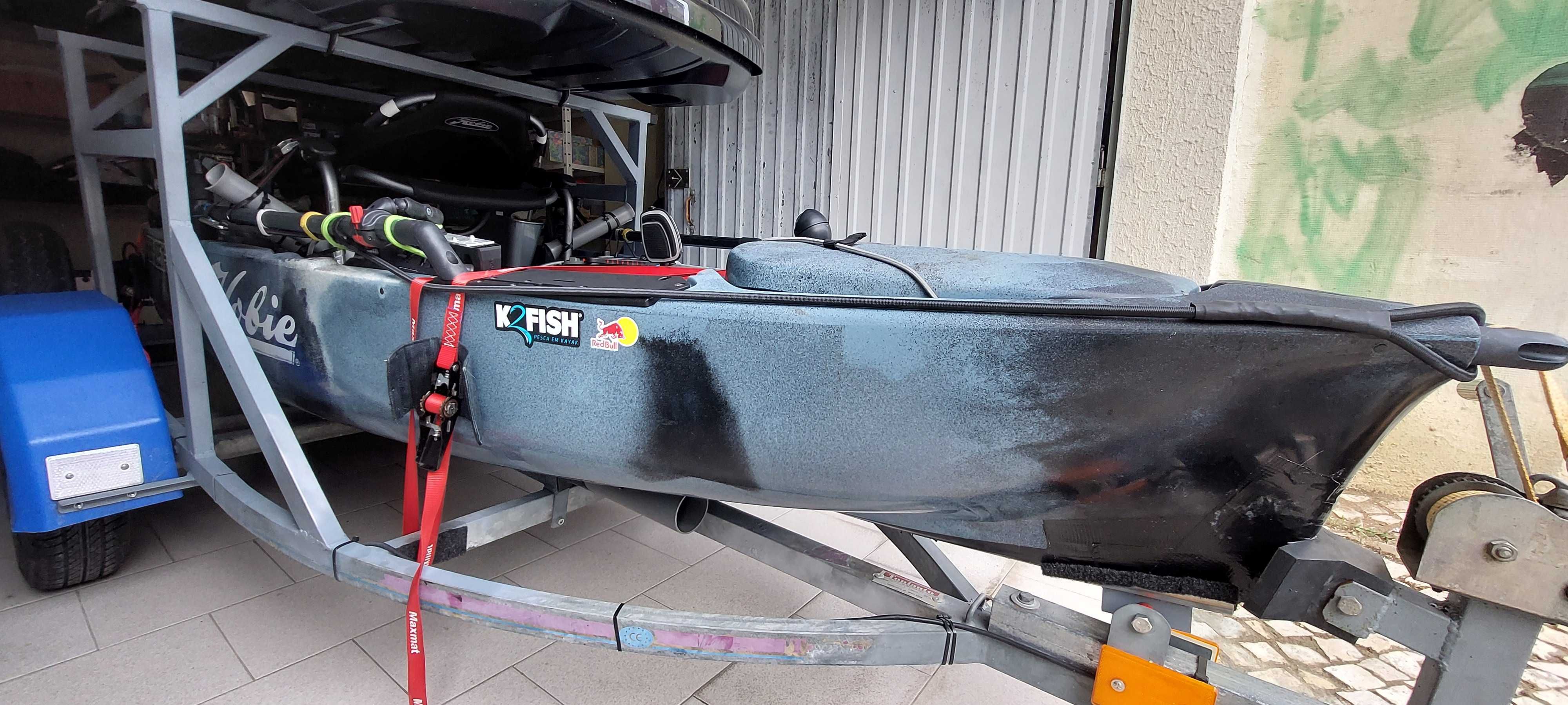 Hobie Pro Angler 12 360 Kayak pesca como novo