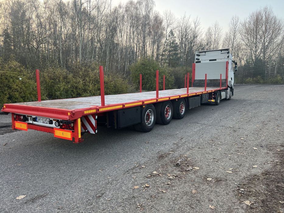 Kassbohrer  Platforma Kassbohrer MEGA/ Twistlock / Najazdy / KŁONICE