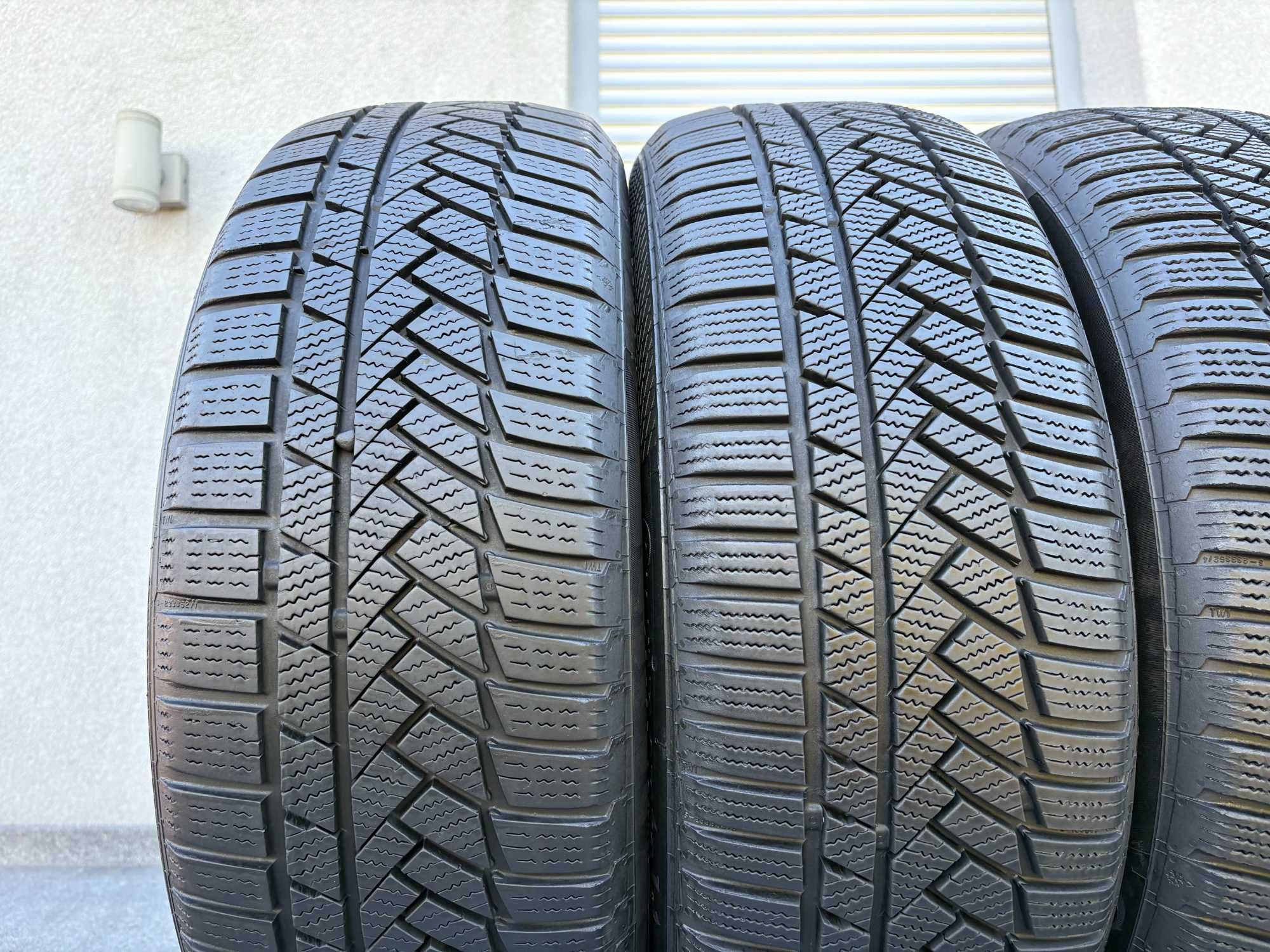 4szt zimowe 205/55R17 Continental 8mm 2024r świetny stan! Z516 gwaranc