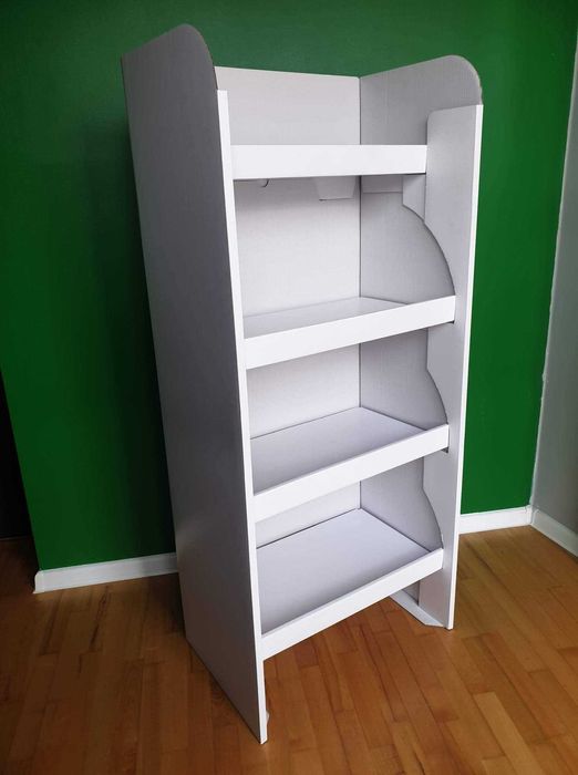 Mebel tymczasowy kartonowy półka z kartonu szafka kartonowa