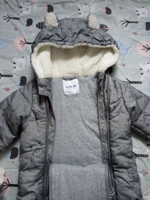 Kombinezon zimowy rozm 80 firmy 5, 10, 15