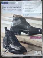 Новые мужские кожаные ботинки из Германии TCM Tchibo