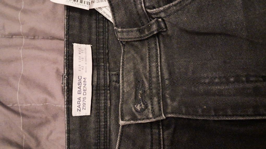 Calça de ganga zara basic