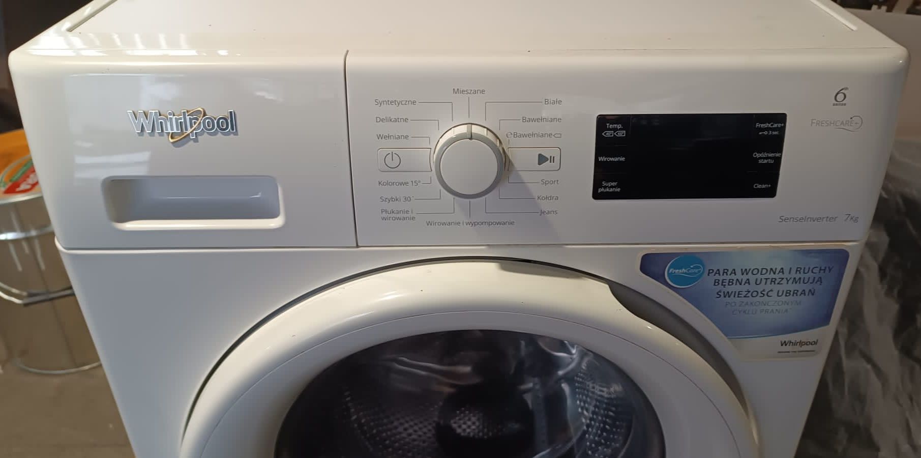 Pralka WHIRLPOOL FWG71283W PL na części