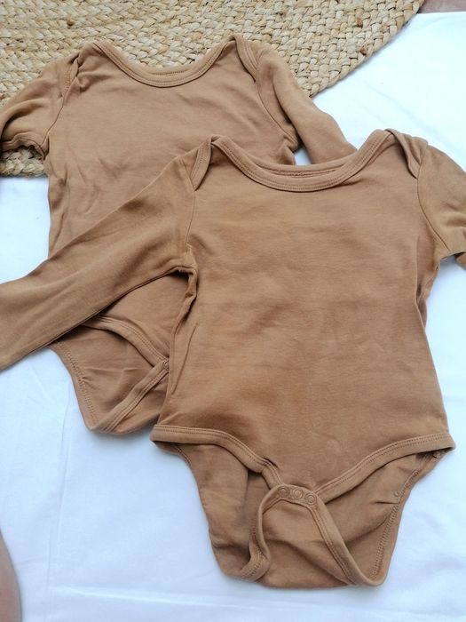 Pack 5 Bodies de Manga Comprida de Bebé