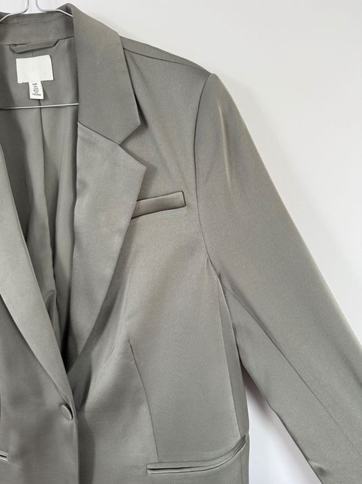 Marynarka damska połyskujący materiał H&M